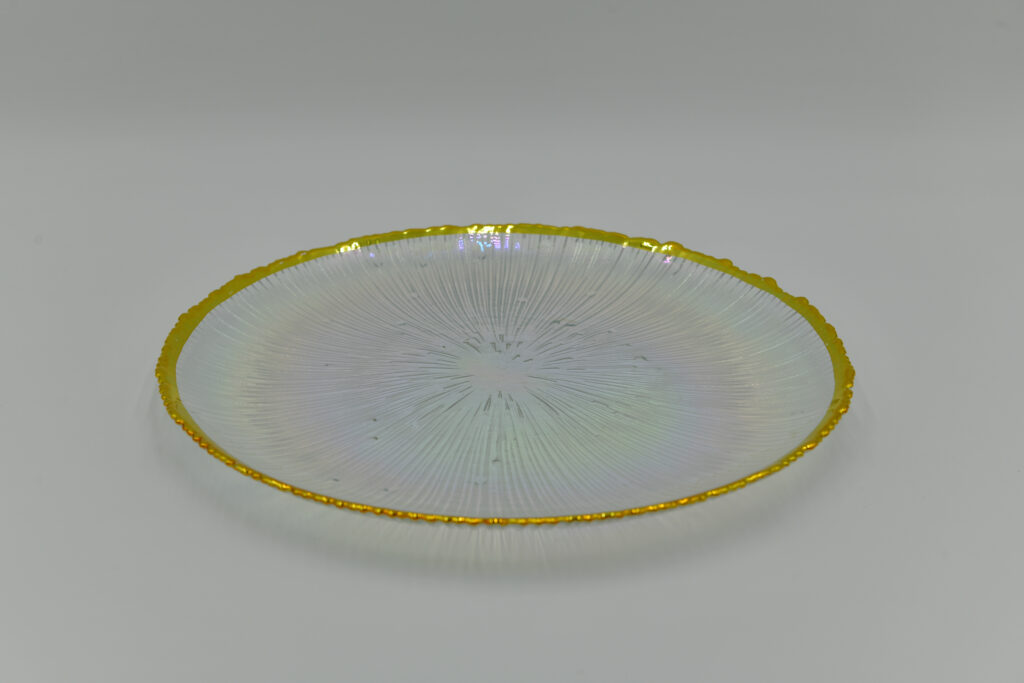 Gold edge platter